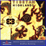 Tibetan Highlands AudioStrobe Music CD